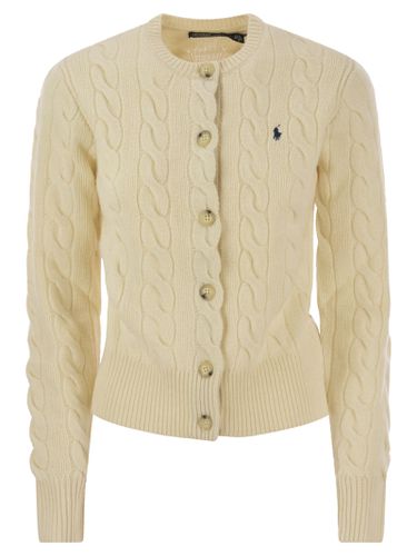 Logo Braid Cardigan - Polo Ralph Lauren - Modalova