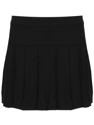 Palm Angels Pleated Mini Skirt - Palm Angels - Modalova