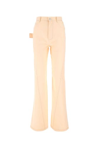 Peach Cotton Wide Leg Pant - Bottega Veneta - Modalova