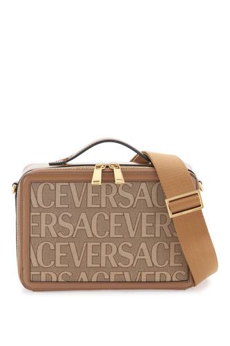 Versace Canvas Messenger Bag - Versace - Modalova