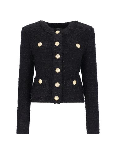 Balmain Tweed Jacket - Balmain - Modalova