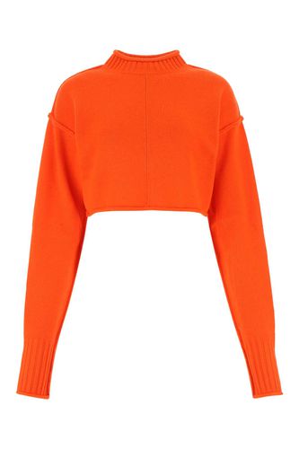 Orange Wool Blend Maiorca Sweater - SportMax - Modalova