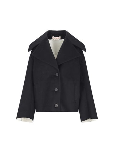 Marni One-breasted Jacket - Marni - Modalova