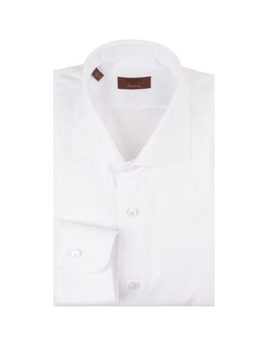 Slim Fit Shirt In Cotton - Barba Napoli - Modalova