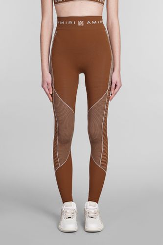 AMIRI Leggings In Brown Polyamide - AMIRI - Modalova