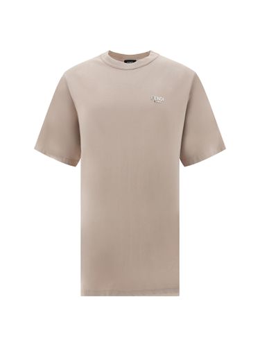 Fendi Washed Compact Jersey T-shirt - Fendi - Modalova