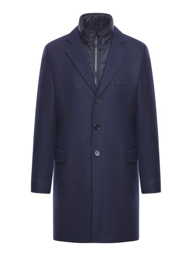 Double Coat In Wool And Cashmere - Fay - Modalova