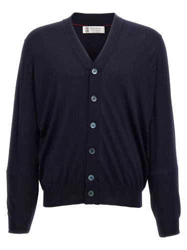 Brunello Cucinelli V-neck Cardigan - Brunello Cucinelli - Modalova