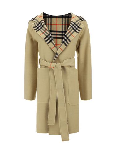 Burberry Breasted Reversible Coat - Burberry - Modalova