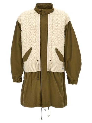 Junya Watanabe Wool Insert Parka - Junya Watanabe - Modalova