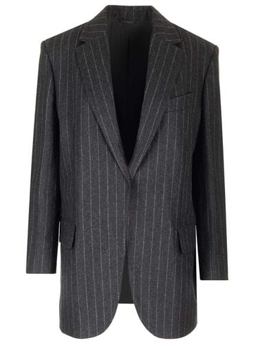 Brunello Cucinelli Pinstripe Blazer - Brunello Cucinelli - Modalova