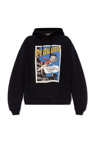 X Betty Boop Drawstring Hoodie - Dsquared2 - Modalova