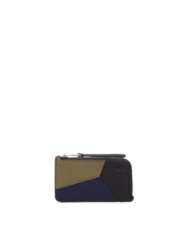Puzzle Card Holder With Purse In Calf Leather - Loewe - Modalova