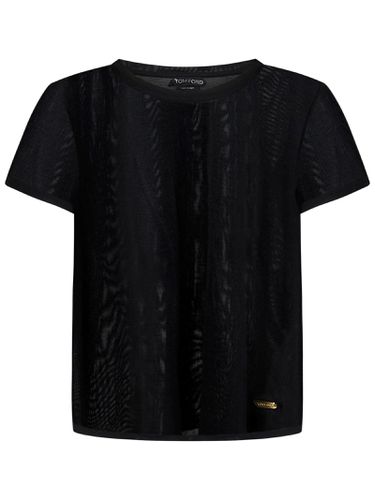Tom Ford Silk T-shirt - Tom Ford - Modalova