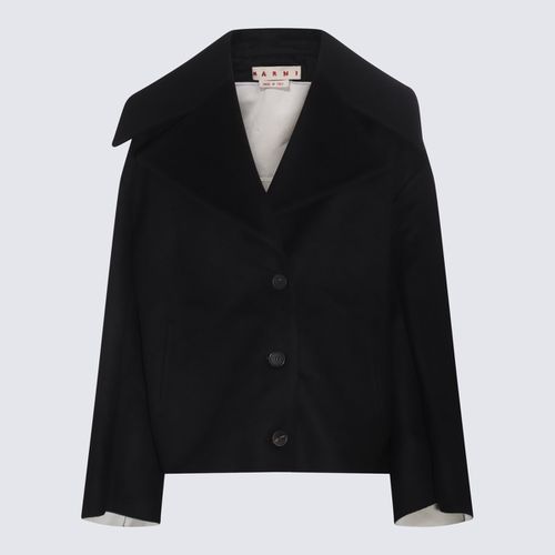 Marni Black Virgin Wool Jacket - Marni - Modalova