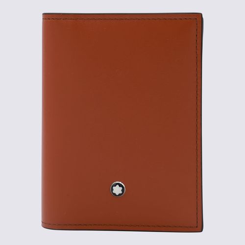 Montblanc Brown Leather Card Holder - Montblanc - Modalova