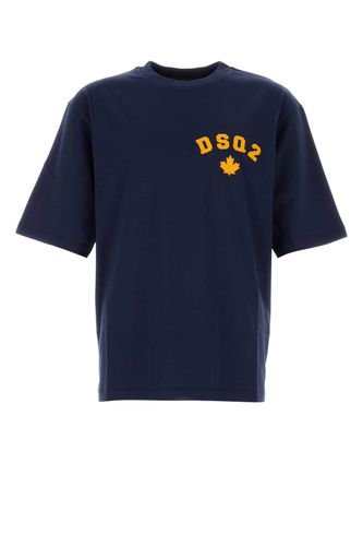 Logo Printed Crewneck T-shirt - Dsquared2 - Modalova