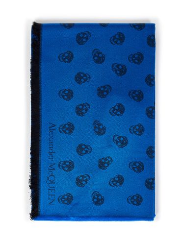 Scarf With Skull Motif - Alexander McQueen - Modalova