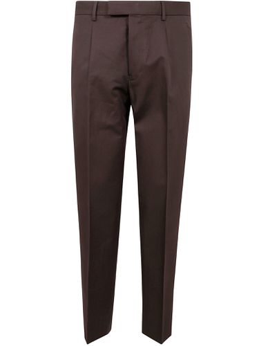 Zegna Cotton And Linen Pants - Zegna - Modalova