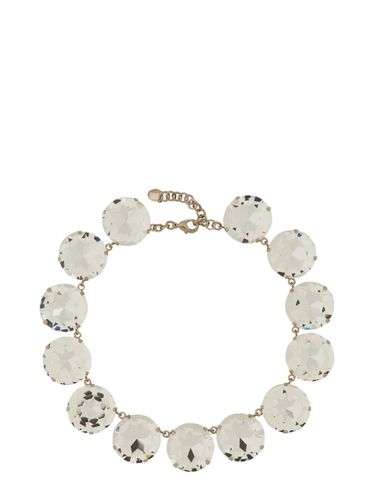 Moschino Rhinestone Necklace - Moschino - Modalova