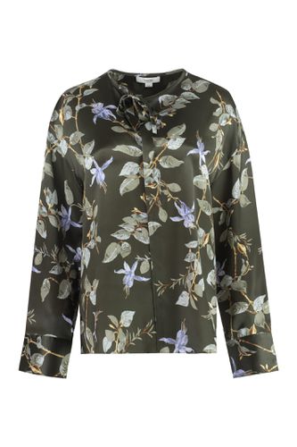 Vince Printed Silk Blouse - Vince - Modalova