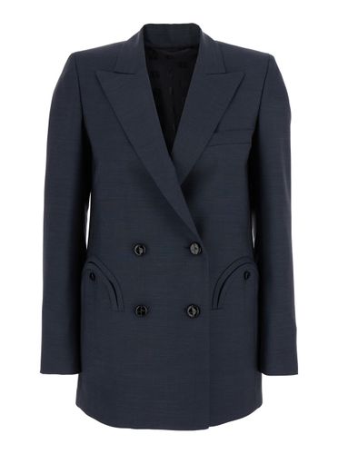 Aile Double-breasted Jacket With Peak Revers In Wool Blend Woman - Blazé Milano - Modalova