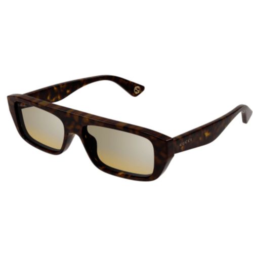 Gg1617s002 Havana Havana Silver - Gucci Eyewear - Modalova