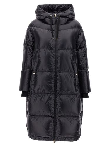 Herno Long Hooded Down Jacket - Herno - Modalova