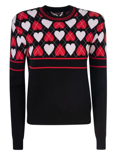 MSGM Heart Sweater - MSGM - Modalova