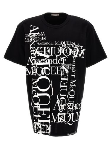 Logo Print T-shirt - Alexander McQueen - Modalova