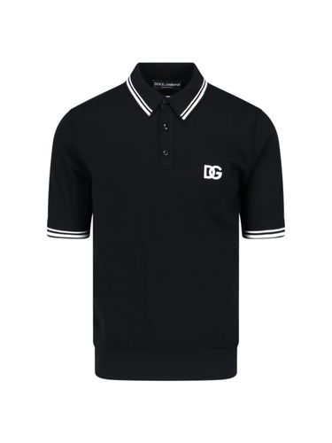 Dolce & Gabbana Logo Polo Shirt - Dolce & Gabbana - Modalova