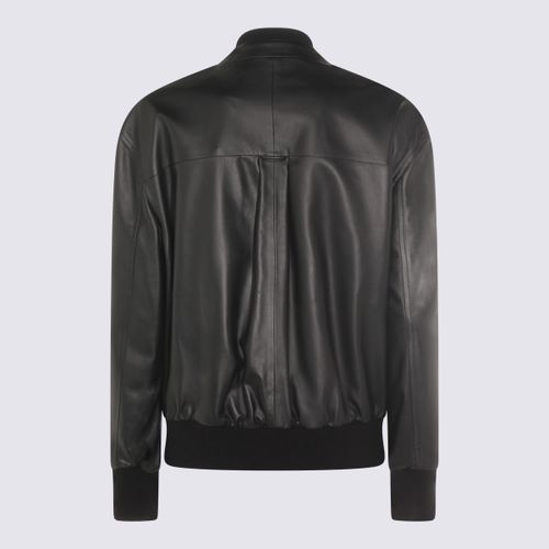 The Row Black Leather Jacket - The Row - Modalova