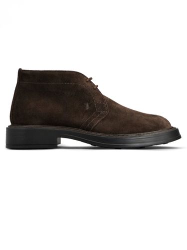 Tod's Desert Boots In Brown Suede - Tod's - Modalova