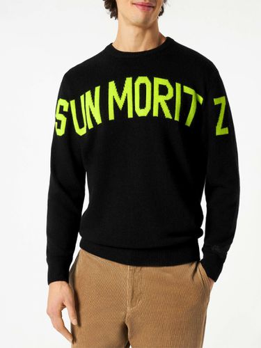 Man Sweater With Lettering - MC2 Saint Barth - Modalova
