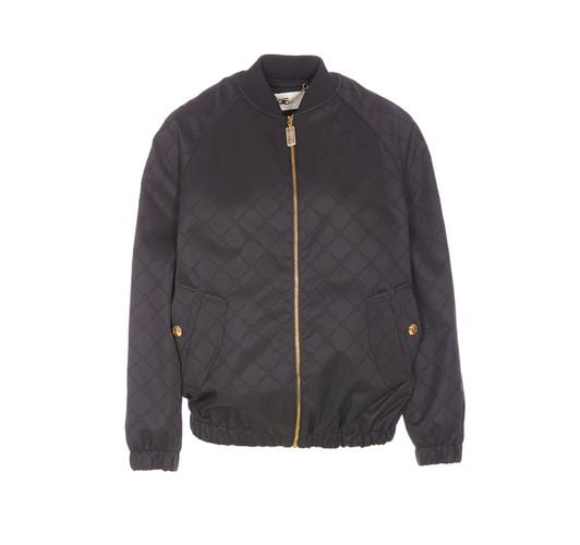 Elisabetta Franchi Logo Jacket - Elisabetta Franchi - Modalova