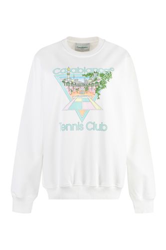 Printed Cotton Sweatshirt - Casablanca - Modalova