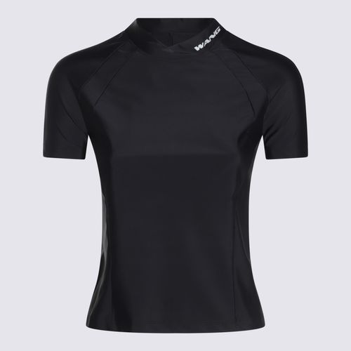 Alexander Wang Black Cotton T-shirt - Alexander Wang - Modalova