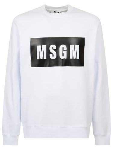 MSGM Branded Sweatshirt - MSGM - Modalova