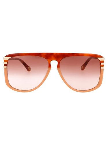 Chloé West Square Frame Sunglasses - Chloé - Modalova