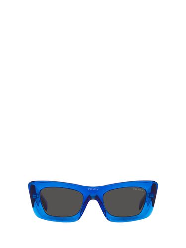Pr 13zs Crystal Electric Blue Sunglasses - Prada Eyewear - Modalova