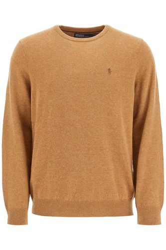 Wool Pullover With Pony Embroidery - Polo Ralph Lauren - Modalova