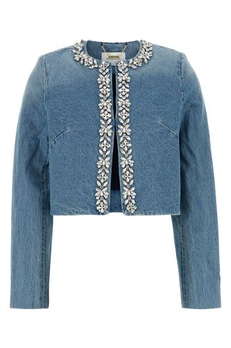 Crush Embellished Denim Jacket - Zimmermann - Modalova