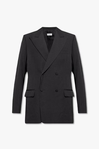 Double-breasted Long-sleeved Blazer - Lanvin - Modalova