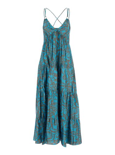 Light V-neck Long Dress In Viscose Woman - Liu-Jo - Modalova