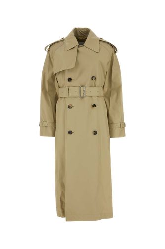 Burberry Beige Cotton Trench Coat - Burberry - Modalova