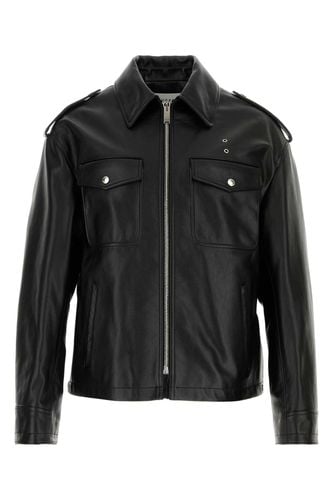 Leather Jacket - Alexander McQueen - Modalova