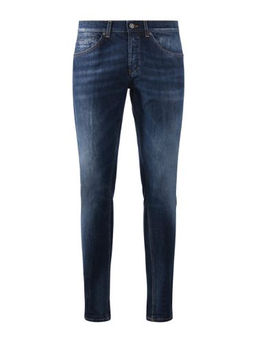 George Skinny Fit Jeans In Dark Stretch Denim - Dondup - Modalova