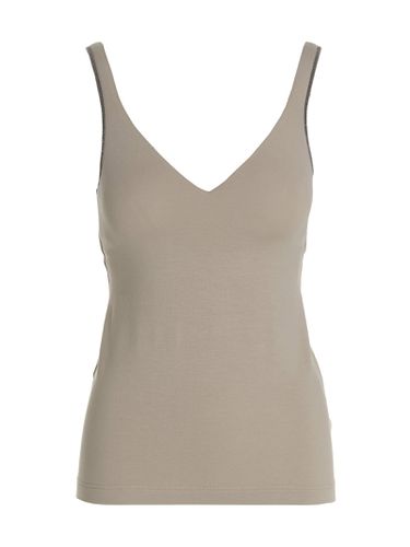 Brunello Cucinelli monile Tank Top - Brunello Cucinelli - Modalova