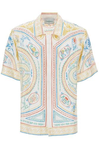 Casablanca Crayon Vase Silk Shirt - Casablanca - Modalova