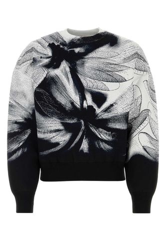 Printed Stretch Viscose Blend Sweater - Alexander McQueen - Modalova